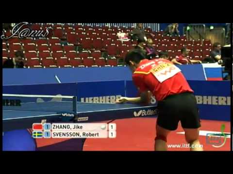 2012 WTTTC [MT-Rd3 CHN-SWE/g3] ZHANG Jike - SVENSSON Robert [Full Match|Short Form]