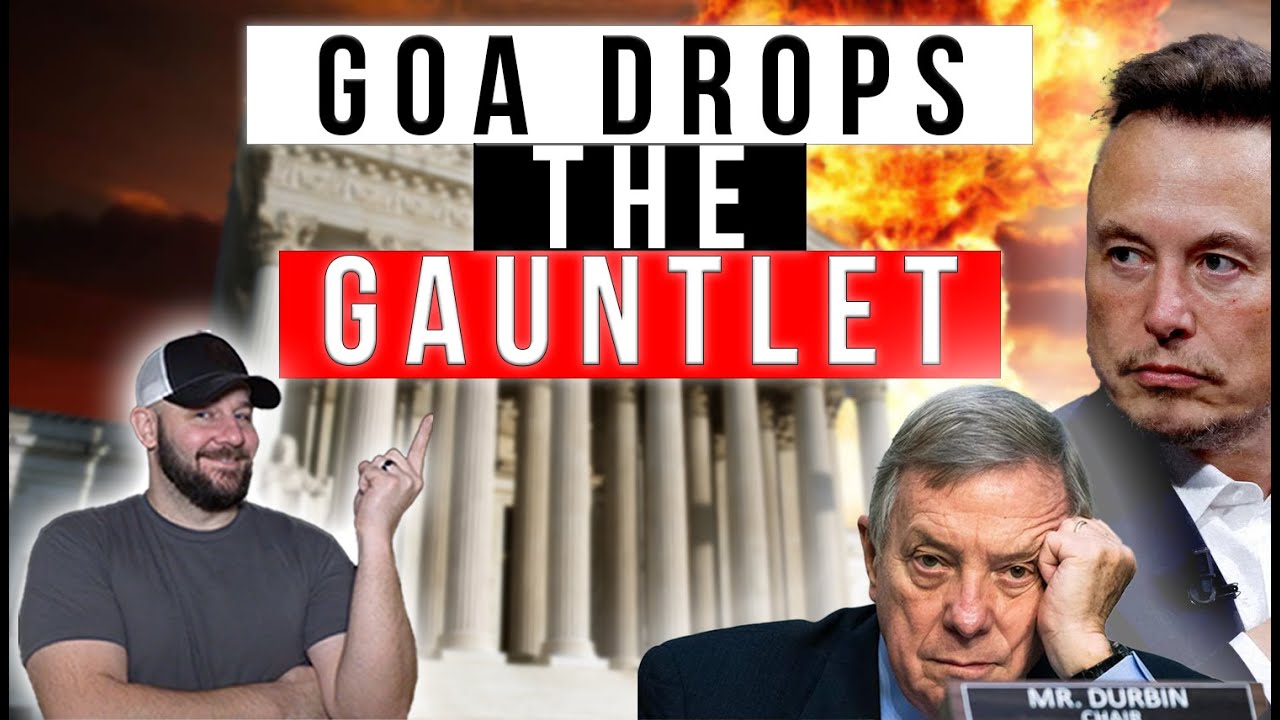 HAPPENING NOW: GOA Drops The Gauntlet... DEMANDS Elon REVOKE $25 MILLION In CDC Gun Control RESEARCH