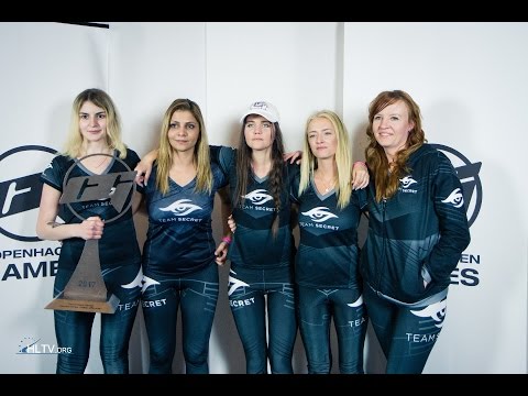 Copenhagen Games 2017: Female Team Secret Female CS:GO are the champions! #CyberWIns