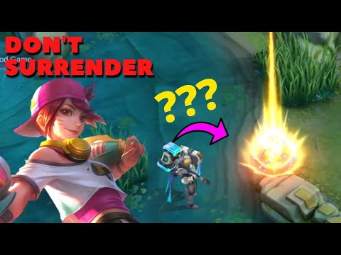 WHEN WANWAN SURRENDERS THE ENEMY 🔥💢😎 - Mobile Legends