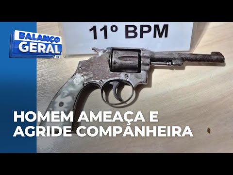 Homem é preso após agredir companheira e ameaçar com arma em Iretama; no PR