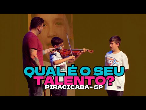 SERGINHO LACERDA - QUAL É SEU TALENTO, PIRACICABA?