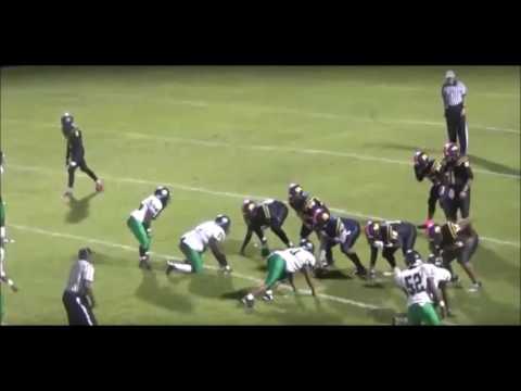 A J  Hall 6'0 Linebacker North Lenoir HS NC class of 2018 Goldsboro game highlights