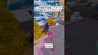 この精霊を装備してマッチを始めるとこうなってしまいます😭 #フォートナイト #fortnite #shorts