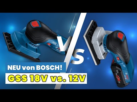 Bosch GSS 18V-13 vs. GSS 12V-13 – WHY do you need a cordless orbital sander? || ToolGroup