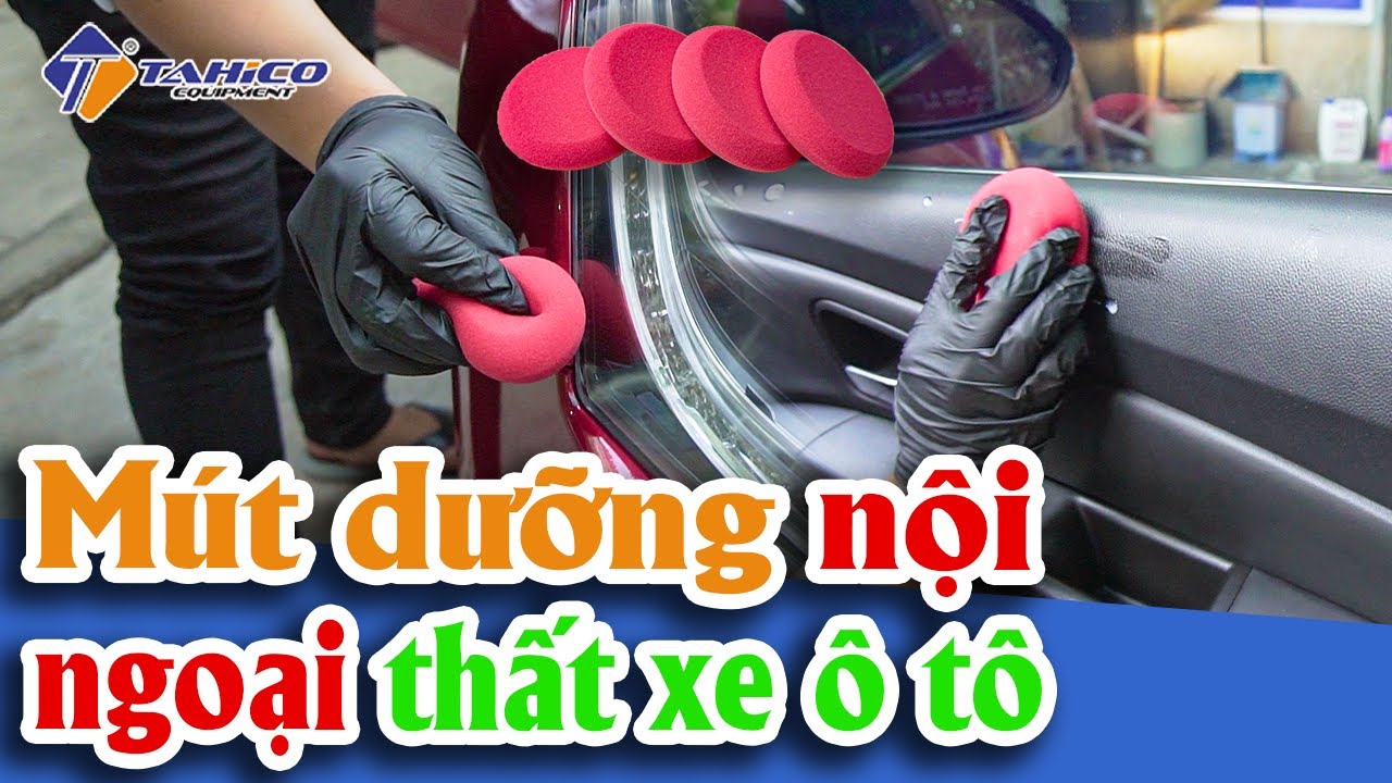 Mút dưỡng nội - ngoại thất xe ô tô 9011006 Maxshine 20