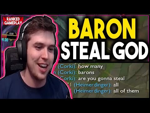 THE BARON STEAL MASTER! HEIMERDINGER ONE TRICK VS TEEMO ONE TRICK | feat Phylol - League of Legends