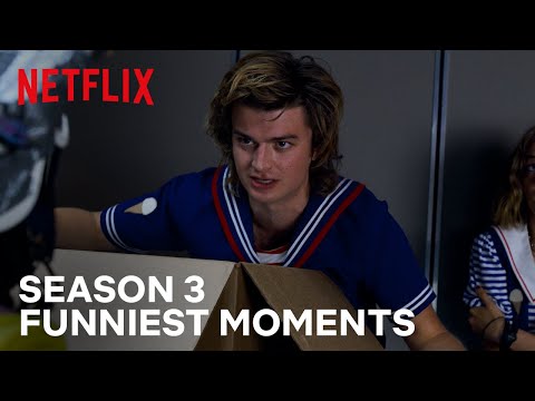 The Funniest Moments in Stranger Things: Season 3 | Netflix