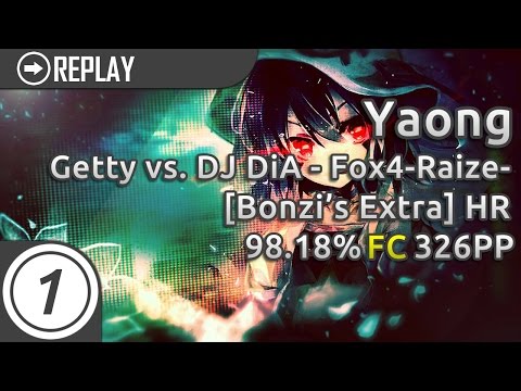 Yaong | Getty vs. DJ DiA - Fox4-Raize- [Bonzi's Extra] HR 98.18% 326pp