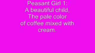 Once On This Island: The Sad Tale Of The Beauxhommes with lyrics