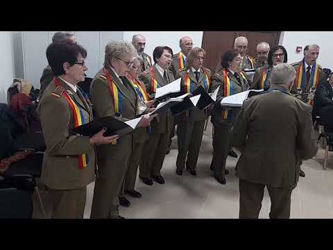 Corul Veteranilor " Mihai Viteazu" la aniversarea 66 de ani Ion Aldescu 1