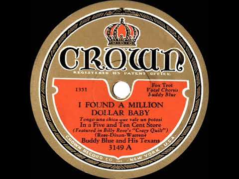 1931 Smith Ballew (as ‘Buddy Blue’) - I Found A Million Dollar Baby (In A Five And Ten Cent Store)
