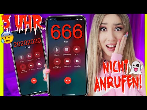 Rufe 3 UHR nachts niemals VERFLUCHTE NUMMER aus SCHULE oder von deinem HAUS an
