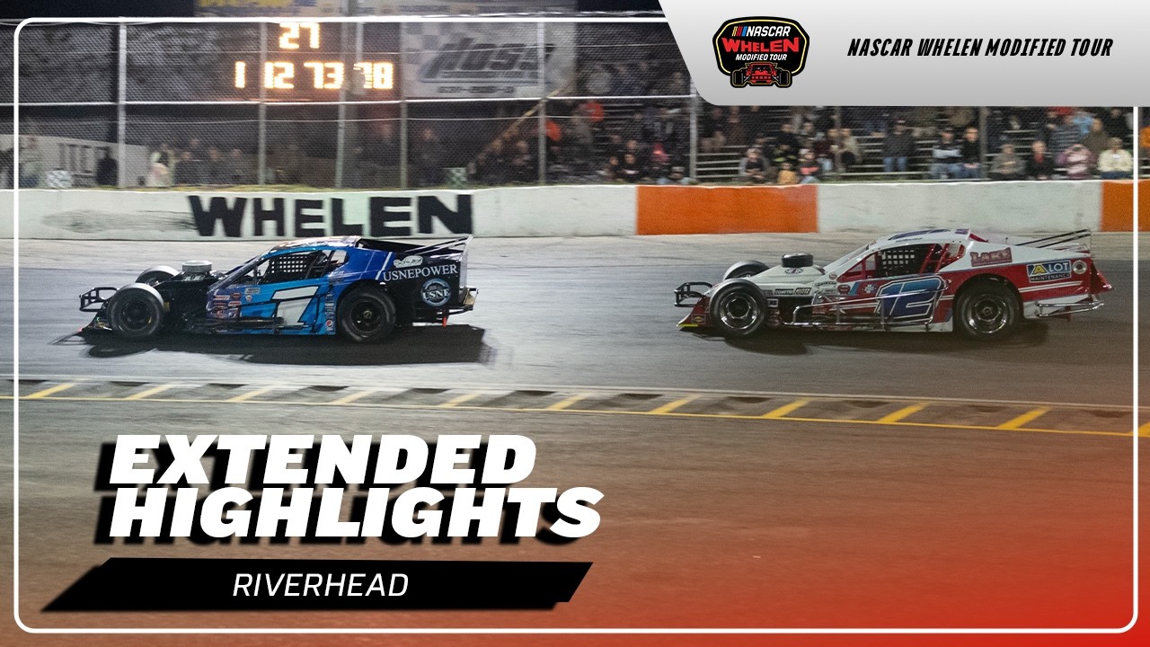 NASCAR Whelen Modified Tour Highlights: Eddie Partridge 206 at Riverhead Raceway