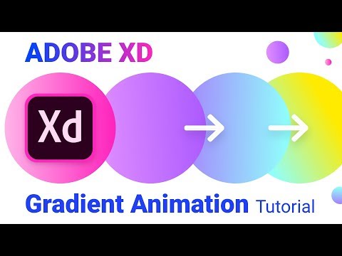Gradient Animations in Adobe XD - Adobe XD Hack | Auto Animate | Design Weekly