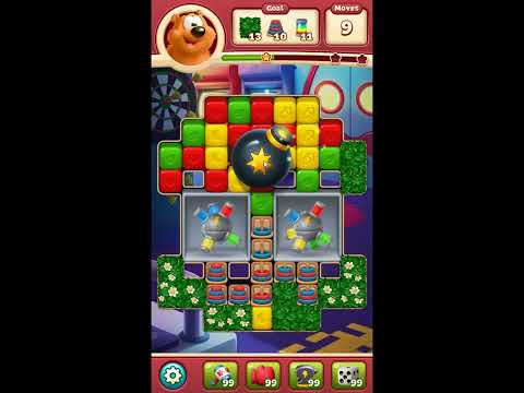 Toon Blast Level 6420 - NO BOOSTERS 🐻🐺🐱 | SKILLGAMING ✔️