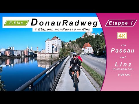 Donauradweg Etappe 1 von Passau nach Linz