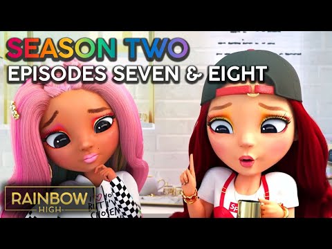 Spooky and Challenging Days! 👻 🥐 | Season 2 Episodes 7-8 | Rainbow High Compilation
