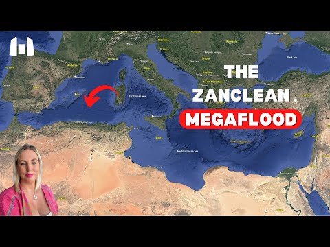 How the Zanclean Megaflood Shaped the Mediterranean Sea
