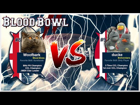 Blood Bowl 2 - Blitz Pit 9 cast - Round 1 Woofbark vs. Ducke