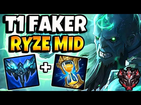 T1 Faker RYZE vs SYNDRA [ MID ] Patch 11.17 Ranked Korea ✅