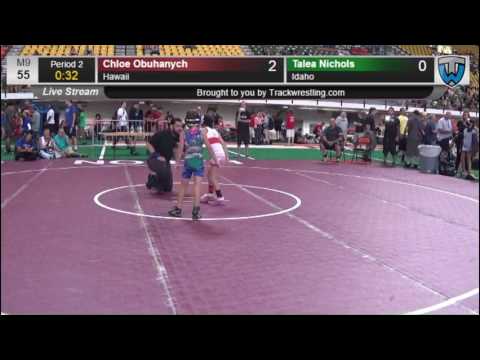 642 INTERM GIRL 55 56 Chloe Obuhanych Hawaii vs Talea Nichols Idaho 8417776104