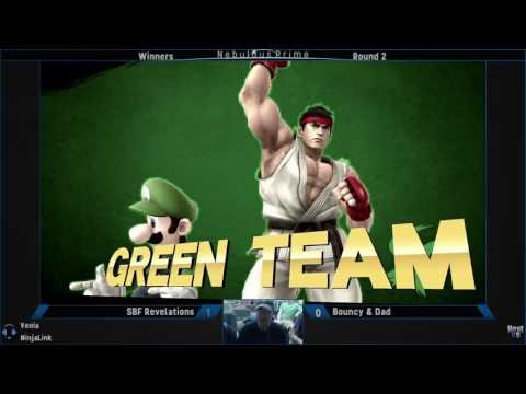 Nebulous Prime Sm4sh Doubles #55: Winners - Round 2: SBF Revelations vs. Bouncy & Dad