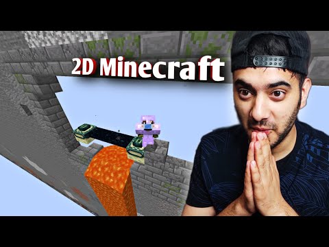 Insane 2D Minecraft World - Must See!!