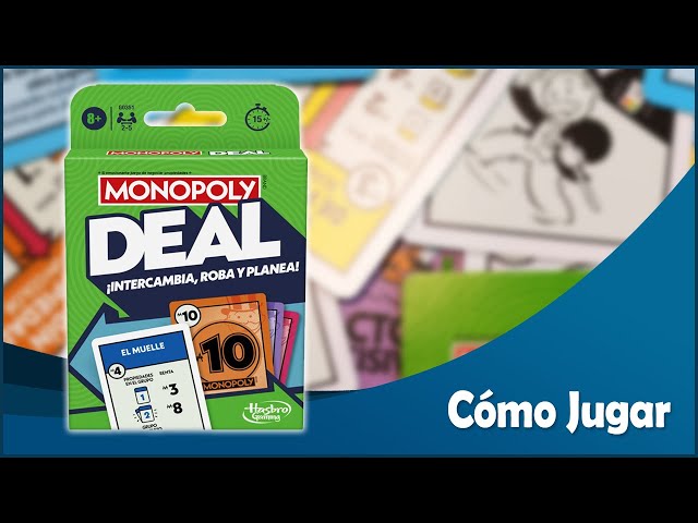 Vídeo relacionado con Monopoly Juego de Cartas Deal en una Lata de Almacenamiento para coleccionar, a Partir de 8 años, de 2 a 5 Jugadores, Divertido Juego Familiar para niños, Adolescentes y Adultos | Juego de Viaje