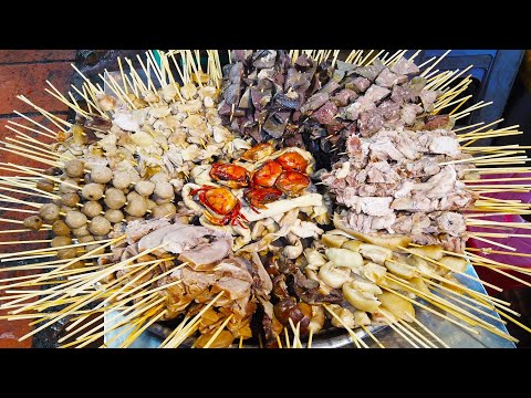 Street Food Tour - A Walk Around Boeung KengKong Market In The Morning