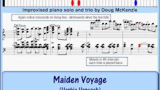 &#39;Maiden Voyage&#39; (Herbie Hancock) - jazz piano lesson