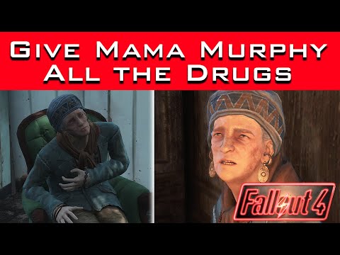 Fallout 4 - What If You Keep Giving Drugs to Mama Murphy???