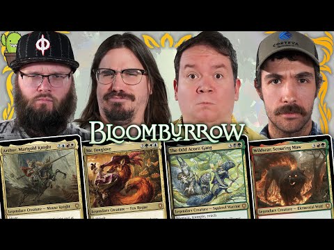 Bloomburrow ALTERNATE COMMANDERS | Arthur VS Wildsear VS Mr. Foxglove VS The OddAcorn Gang