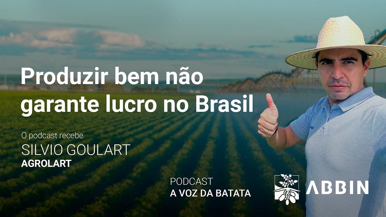 Podcast A Voz do Batateiro entrevista Silvio Gourlart da Agrolart