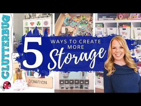 5 Ways to Create More Storage in your Home