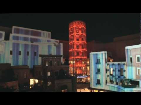 3D Projectionmapping KAWASAKI Halloween 2011