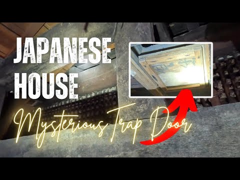 What's behind these trap doors in our traditional Japanese House?