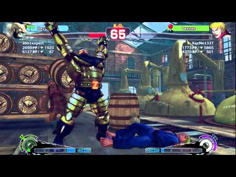 SSF4 AE abo [Zangief] vs XqzMe1337 [Ken]