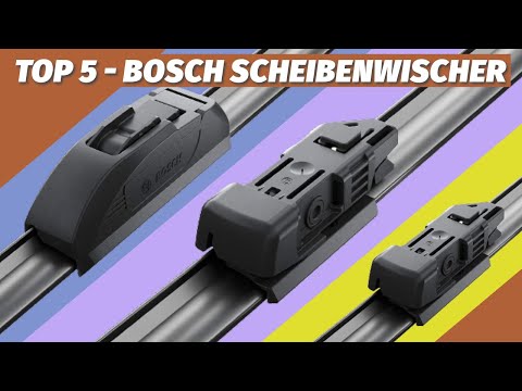 Top 5: Beste Bosch Scheibenwischer im Test 2024