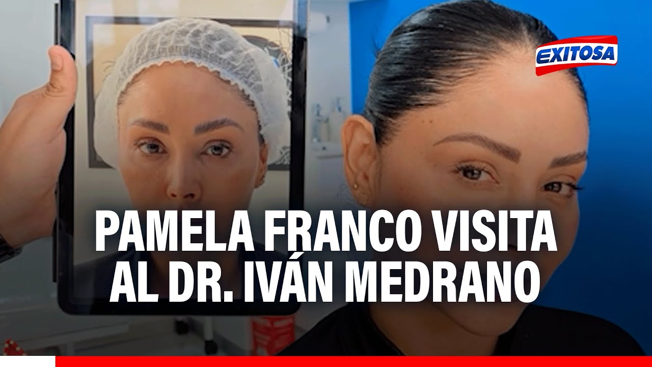 🔴🔵 El Dr. Iván Medrano nos comentó sobre los tratamientos de piel que sigue Pamela Franco