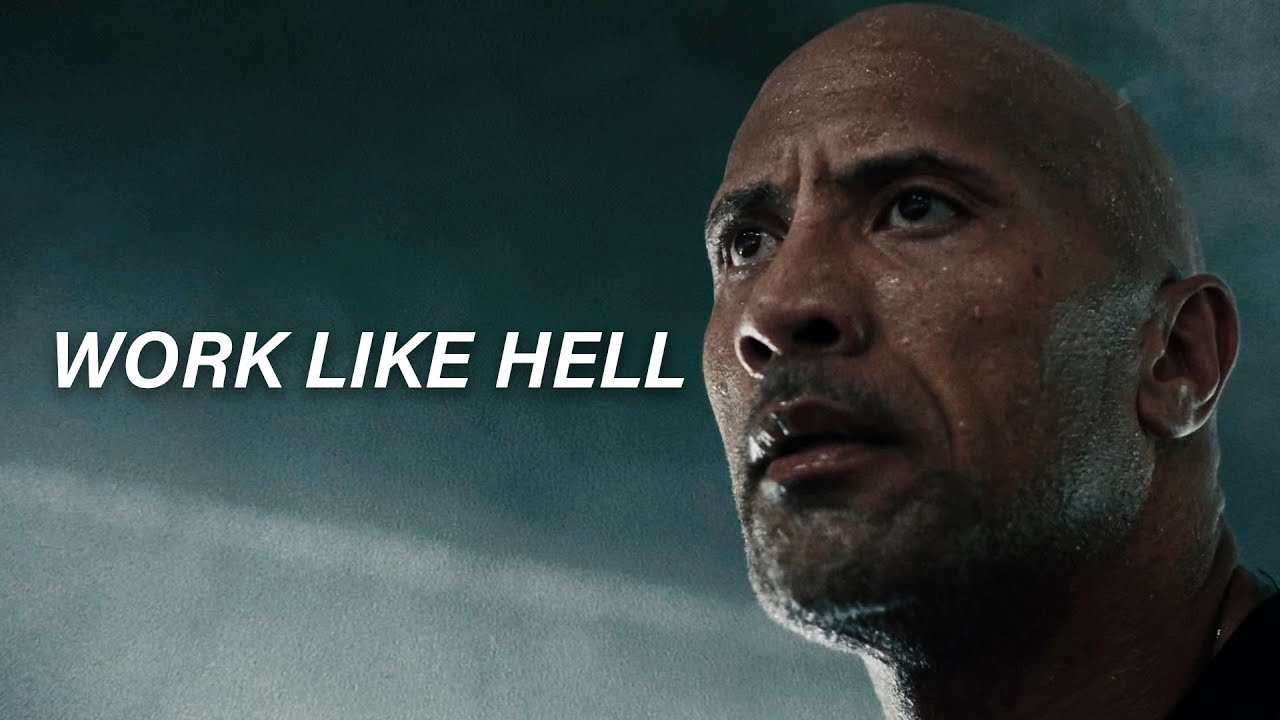 WORK LIKE HELL - Motivational Video