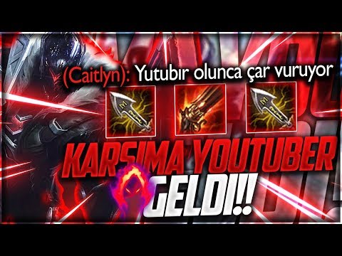 KARŞIMA YOUTUBER GELDİ !! EGO YAPTI PİŞMAN ETTİM !! JHİN VS CAİTLYN