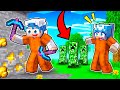 BIGGEST ZOMBIE and CREEPER ARMY in MINECRAFT! Kin Tin Krew Minecraft Survival (Part 2)