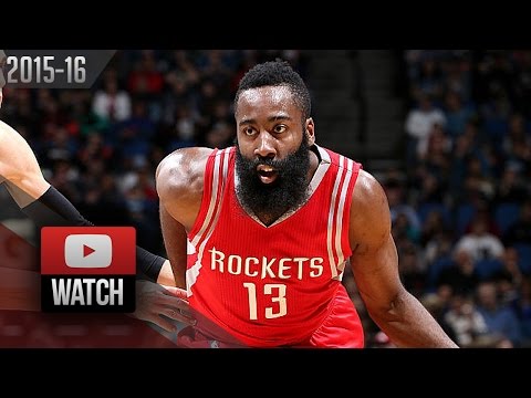 James Harden Full Highlights at Timberwolves (2016.04.11) - 34 Pts, 6 Ast in 3 Qtrs
