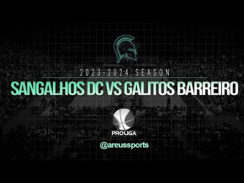 FULL GAME Sangalhos DC vs Galitos Barreiro, 2023-2024 season