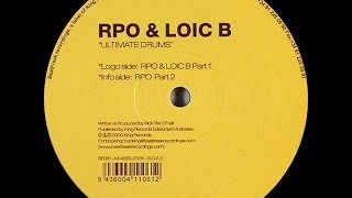RPO & Loic B ‎– Ultimate Drums (RPO & Loic B Part 1)