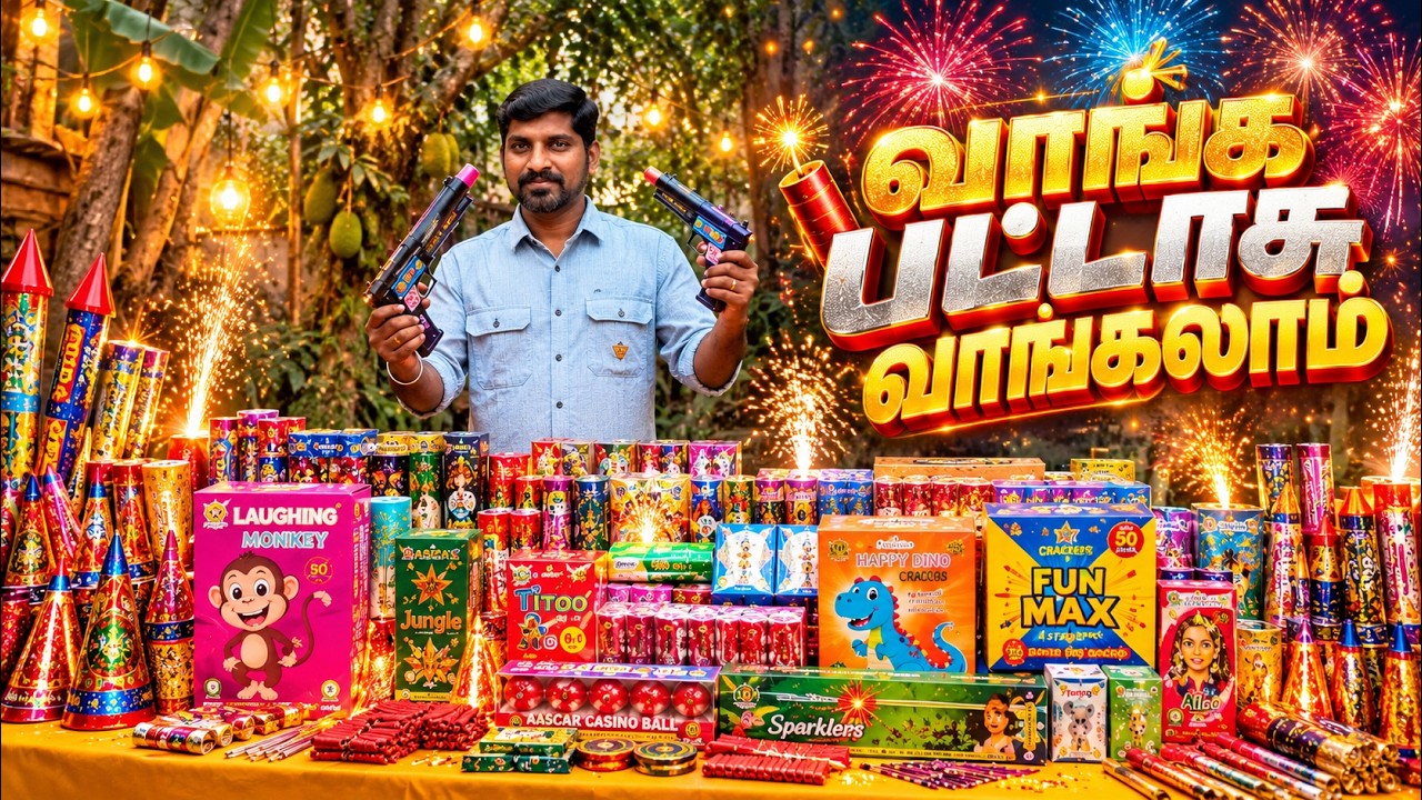 2026 Diwali Crackers List 🧨 | Thor முதல் மயில் வரை பட்டாசு வகைகள் | Tamil | Pokkisham