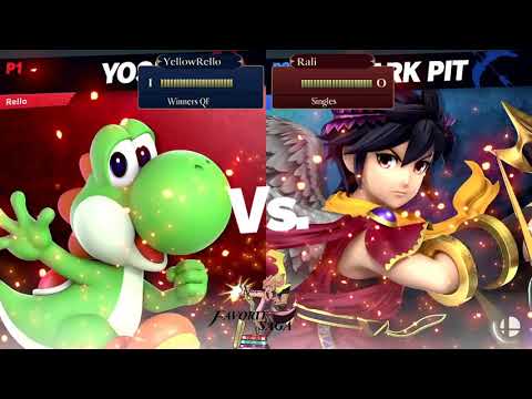 Favorit Saga Winners Semi-Final: YellowRello (Yoshi) vs Rali (Pit)