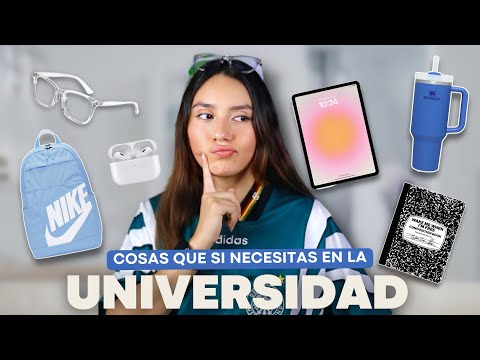COSAS que REALMENTE NECESITAS para la UNIVERSIDAD 🎧💻