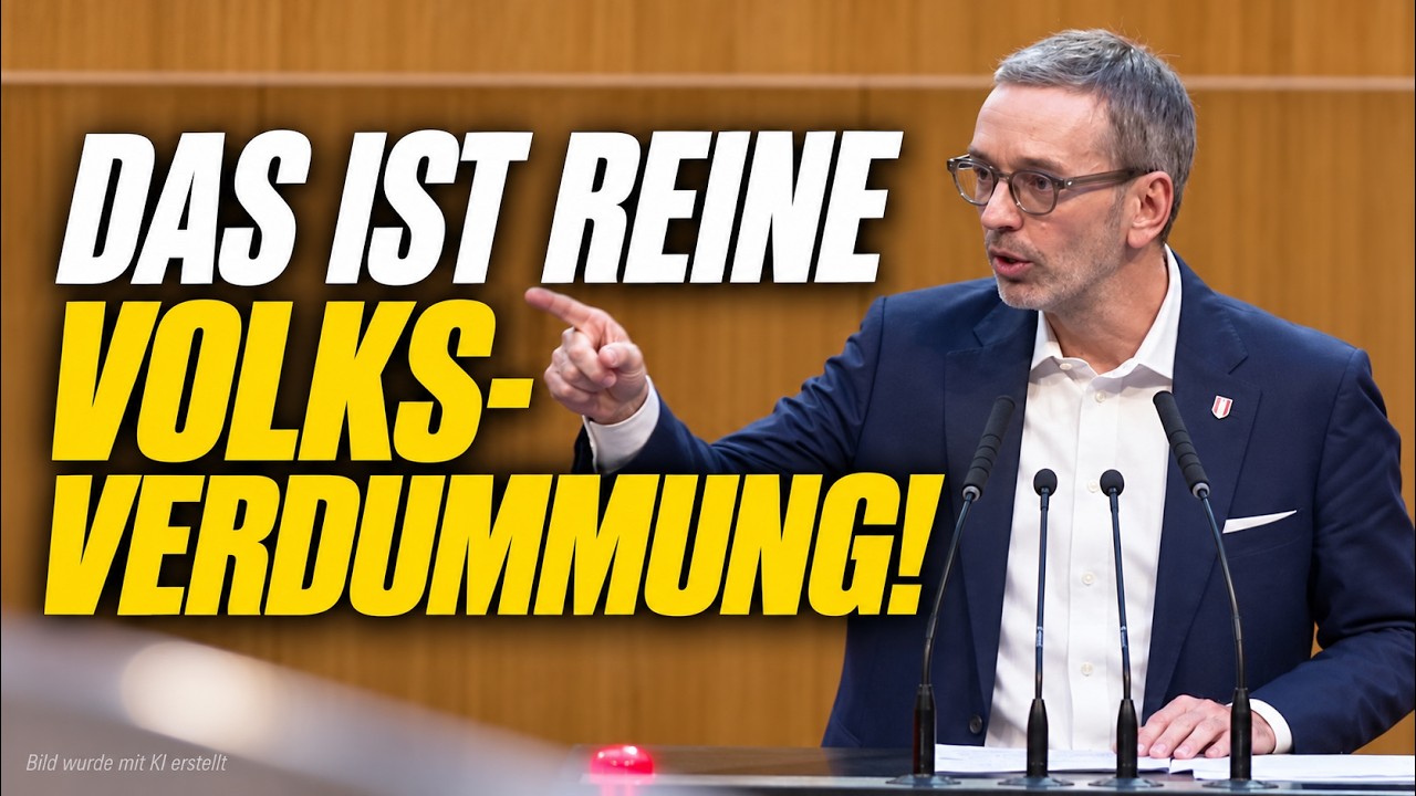 Herbert Kickl attackiert Regierung ziemlich hart!